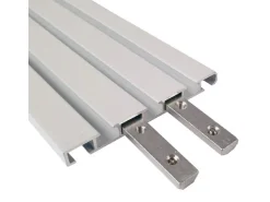 Bestlivings Verbinder für Aluminium Vorhangschiene Weiß 3 bis 4 Lauf* Gardinenschienen