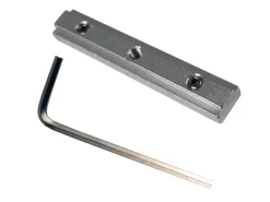 Bestlivings Vorhangschiene Aluminium Silber 4 Lauf 90 cm* Gardinenschienen