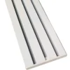Bestlivings Vorhangschiene 360 cm Aluminium Weiß 3 Lauf / 3 x 120 cm* Gardinenschienen