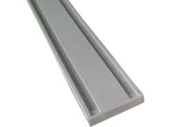 Bestlivings Vorhangschiene 210 cm Aluminium Silber 2 Lauf / 90 cm & 120 cm