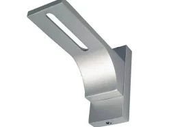 Bestlivings Wandträger für Aluminium Vorhangschiene Silber 1 bis 2 Lauf