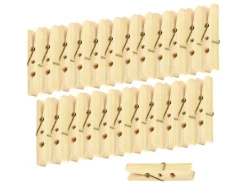 Bestlivings Wäscheklammern Bambus 6 cm 96 Stück* Reinigung