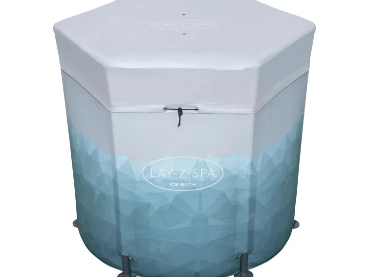 Bestway Lay-Z-Spa Eisbad Glacial Dip mit Filterpumpe Ø 90 x 80 cm