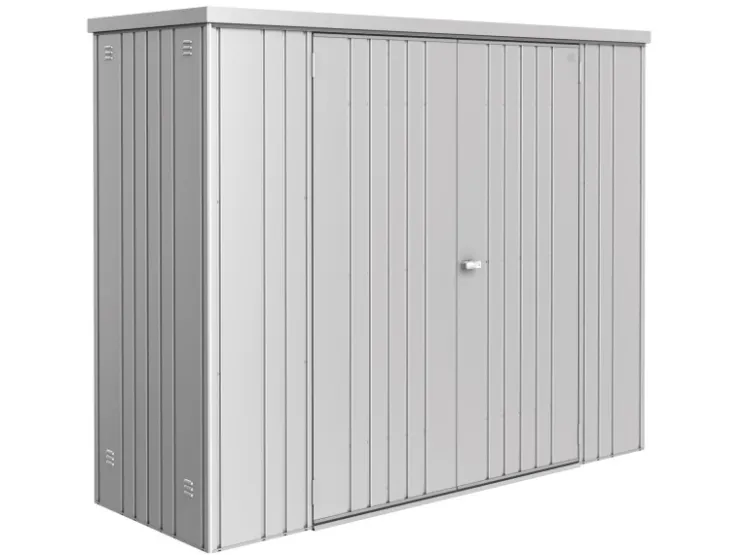 Biohort Geräteschrank Gr. 230 Silber-Metallic B x T: 227 cm x 83 cm* Metallregale