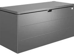 Biohort Stylebox 170 Dunkelgrau-Metallic 170 cm x 70 cm x 81 cm* Kissen