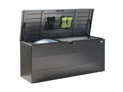 Biohort Stylebox 170 Dunkelgrau-Metallic 170 cm x 70 cm x 81 cm* Kissen