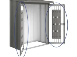 Biohort Türpaket für Kaminholzregal WoodStock 150