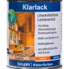 Biopin Klarlack Transparent seidenglänzend 750 ml* Klarlacke