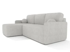 Björn&Schiller Ecksofa mit Schlaffunktion und Bettkasten 212x92x142 cm Waschbarer Bezug