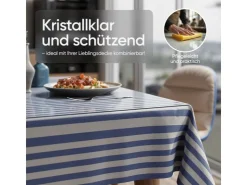 Björn&Schiller Tischschutzfolie 90x120 cm Transparent 2 mm PVC* Tischdecken