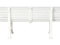 Blome 3er Bank Helgoland Weiß 64 cm x 150 cm x 80 cm* Sitzbänke