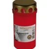 Bolsius Grablicht mit Deckel, Rot, Brenndauer bis zu 55 Std.* Ostern|Kerzen