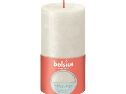 Bolsius Rustik-Kerze Shimmer 130/68 mm* Kerzen