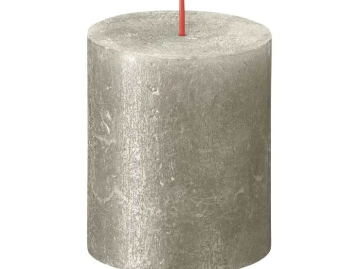 Bolsius Rustik-Kerze Shimmer 80/68 mm* Kerzen