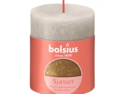 Bolsius Rustik-Kerze Sunset 80/68 mm Sand* Ostern|Laternen