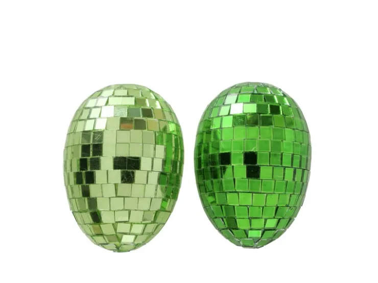 Boltze Dekoanhänger Disco 2-fach Sortiert 7 cm x 5 cm x 5 cm Grün* Ostern|Vasen