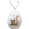 Boltze Dekoanhänger Osterei mit Hase 4 Stück* Ostern