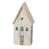 Boltze Deko-Aufsteller Houses Mittel 2-fach Sortiert 18,5 x 6 x 9 cm Mehrfarbig