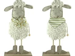 Boltze Deko-Figur Schaf 2-fach Sortiert Mehrfarbig* Ostern