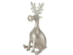 Boltze Deko-Figur Tarnow Groß 21 cm x 10 cm x 10 cm Silber