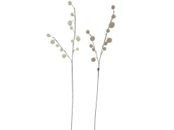 Boltze Dekozweig Sassy 2-fach Sortiert 6 cm x 8 cm x 83 cm Beige* Kunstpflanzen