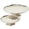 Boltze Etagere Flaire 2er Set Silber* Geschenkartikel