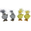 Boltze Figur Bertie, 4-fach Sortiert 7,5 cm x 5 cm x 5,5 cm Grau* Dekorative Figuren