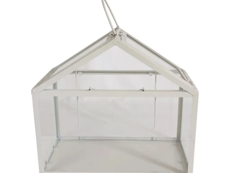Boltze Gewächshaus 28 cm x 15 cm x 30 cm Grau* Geschenkartikel