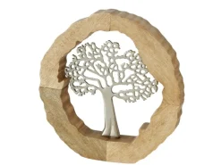 Boltze Home Deko-Aufsteller Tree 34 cm x 5 cm x 31 cm Natur* Dekorative Figuren