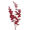 Boltze Home Dekozweig Eukalyptus 75 cm Rot* Geschenkartikel
