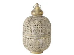 Boltze Home Laterne Abby Klein Ø 25 cm x 45 cm Antikgold* Laternen