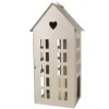 Boltze Home Laterne Alamo Groß 35 cm x 13 cm x 17 cm Beige* Laternen|Windlichter