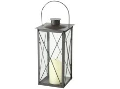 Boltze Home Laterne Farol 36 cm x 17 cm x 17 cm Schwarz* Geschenkartikel