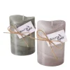 Boltze Home Stumpenkerze Gradienta Ø 7 cm x 10 cm Farbenauswahl