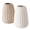 Boltze Home Vase Cucita 2-fach Sortiert Ø 15 cm x 21 cm Beige-Weiß* Vasen