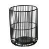 Boltze Home Windlicht Cindy Groß Ø 15 cm x 20 cm Schwarz