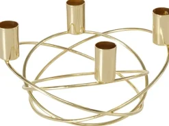 Boltze Kerzenleuchter Delilah Gold* Kerzenhalter