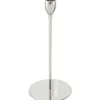 Boltze Kerzenleuchter "Malte" Metall in Silber zeitlos-elegant ca. 23 cm hoch* Kerzenhalter