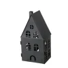 Boltze Laterne Dover 24 cm x 10 cm x 12 cm Schwarz* Laternen