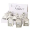 Boltze Laterne Exeter 3-fach Sortiert 10 cm x 6,8 cm x 7,5 cm Grau
