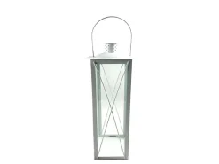 Boltze Laterne Farol 50 cm x 17 cm x 17 cm Creme
