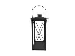 Boltze Laterne Farol Mittel 35 cm x 14 cm x 14 cm Schwarz* Laternen