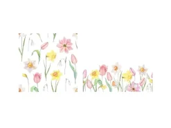 Boltze Servietten Tulip 2-fach Sortiert 3 cm x 165 cm x 165 cm Weiß-Natur