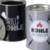 Boltze Spardose Grillzeit 2-fach Sortiert Schwarz-Grau* Geschenkartikel