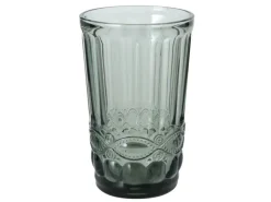 Boltze Trinkglas Aurora 2-fach Sortiert 13 cm x 8 cm x 13 cm Schwarz