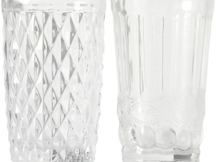Boltze Trinkglas Aurora 2-fach Sortiert 600 ml* Geschenkartikel