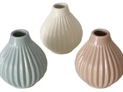 Boltze Vase Trio 11 cm x Ø 10 cm Farbenauswahl* Vasen