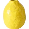 Boltze Vase Zitronella 12 cm x Ø 9 cm Gelb
