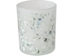 Boltze Windlicht Eukana Klein 2-fach sortiert Ø 7 cm x 8,3 cm Grün