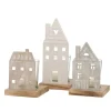 Boltze Windlicht 3-fach sortiert 12 cm x 8 cm